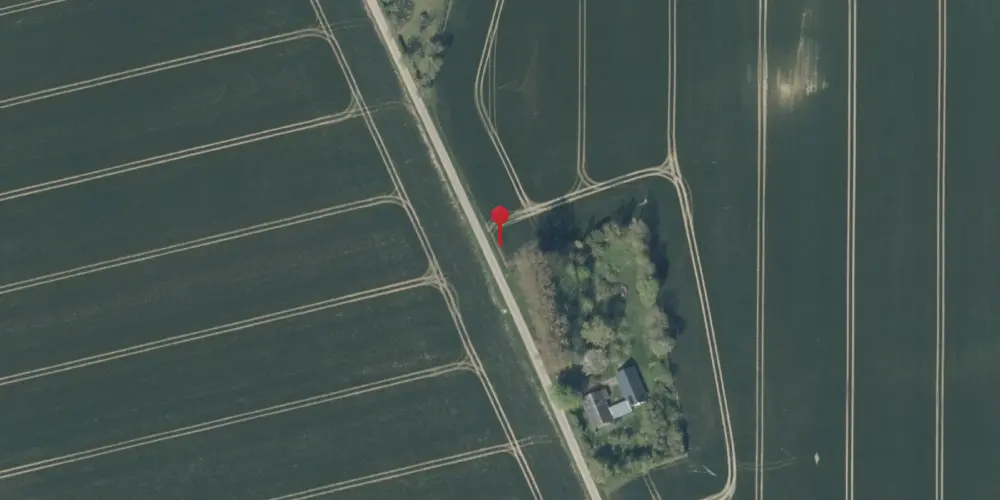 Historisk kort over Sløsserup Trinbræt