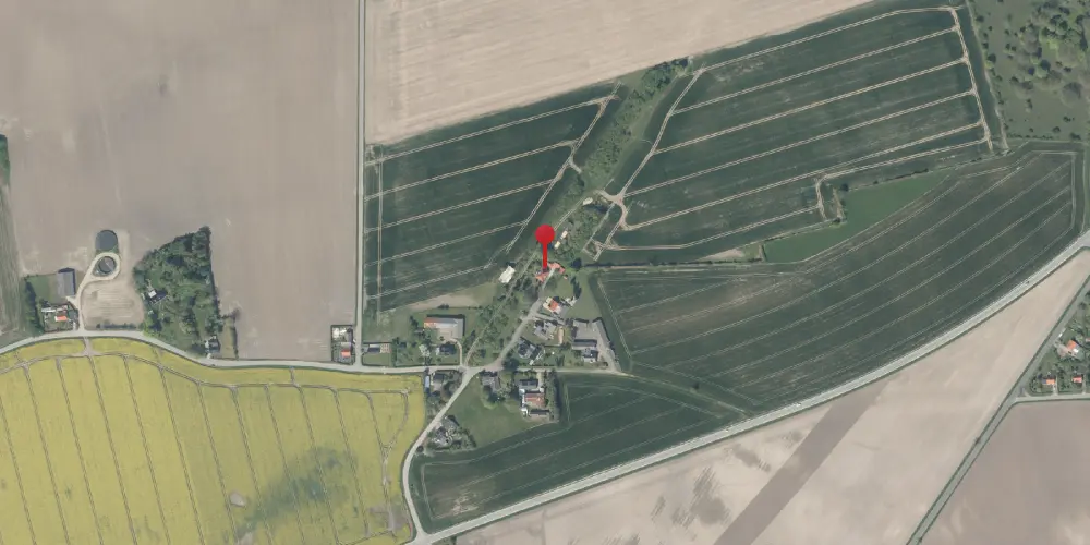 Historisk kort over Frejlev Station