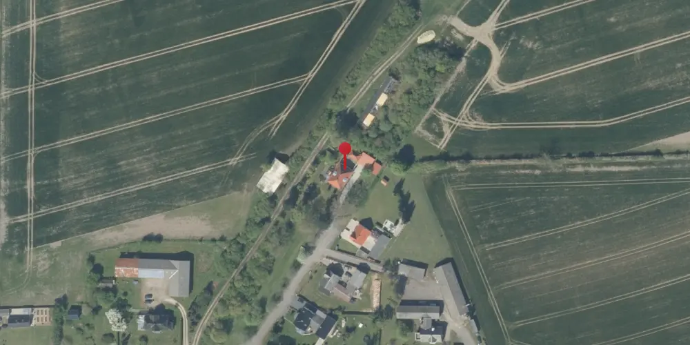 Historisk kort over Frejlev Station