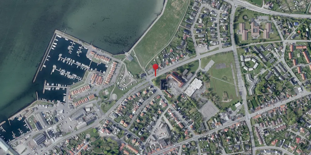 Historisk kort over Kastanievej Trinbræt (uofficielt)