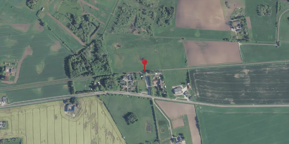 Historisk kort over Bagmarken Trinbræt