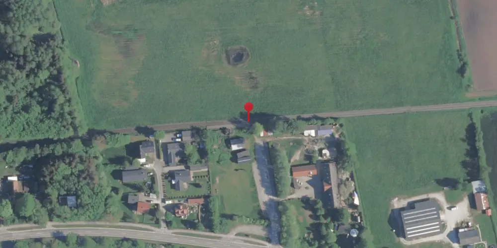 Historisk kort over Bagmarken Trinbræt