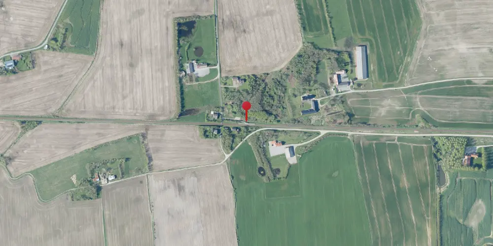 Historisk kort over Balleby Trinbræt