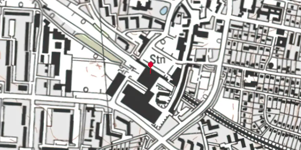 Historisk kort over Ballerup Stationscenter Historisk kort over Ballerup Stationscenter