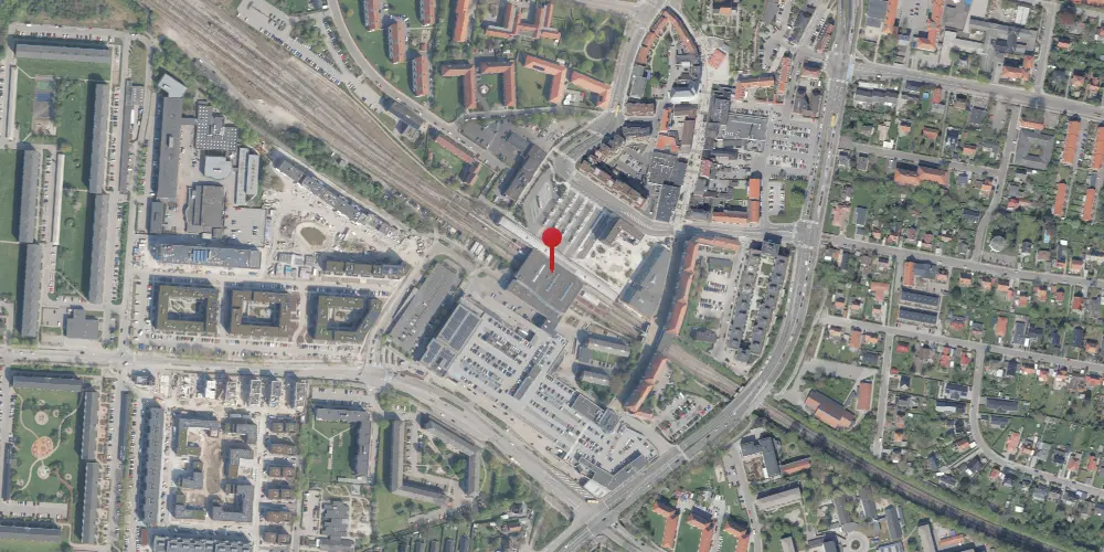 Historisk kort over Ballerup Stationscenter Historisk kort over Ballerup Stationscenter