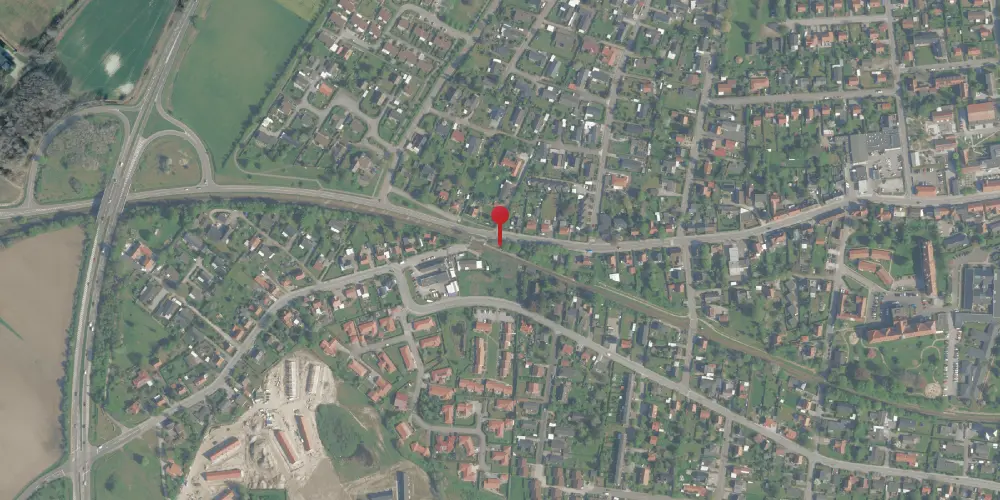 Historisk kort over Nyled Trinbræt