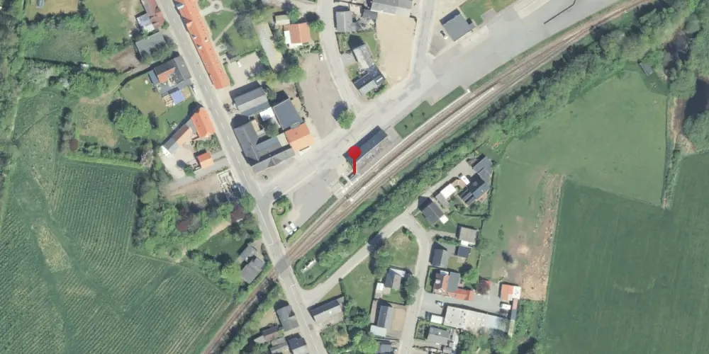 Historisk kort over Bedsted Thy Trinbræt