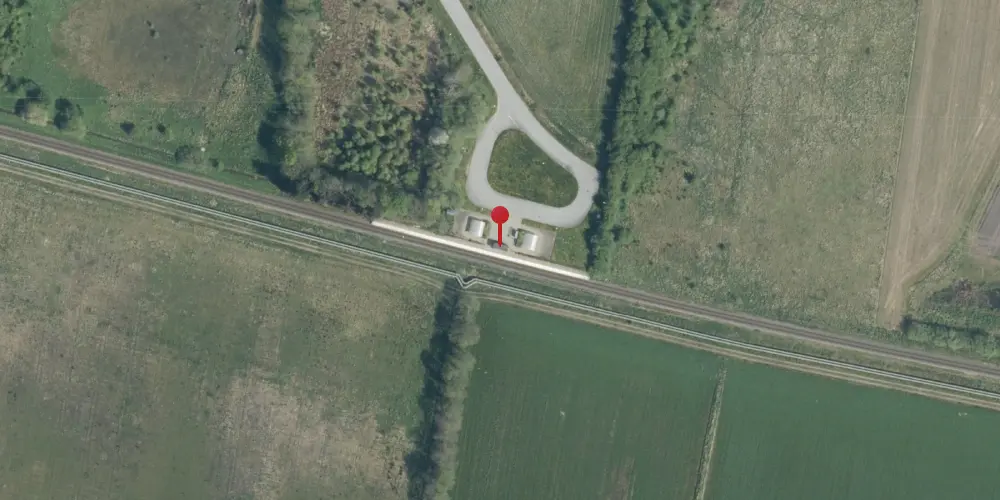 Historisk kort over Birk Centerpark Trinbræt