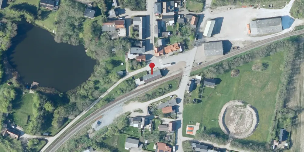 Historisk kort over Bonnet Station