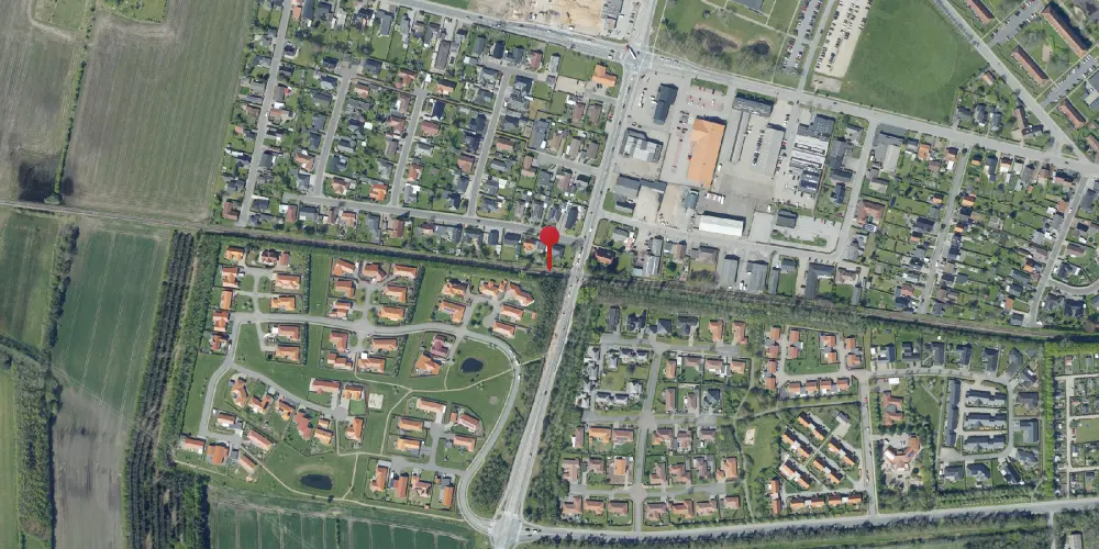 Historisk kort over Boulevarden Trinbræt