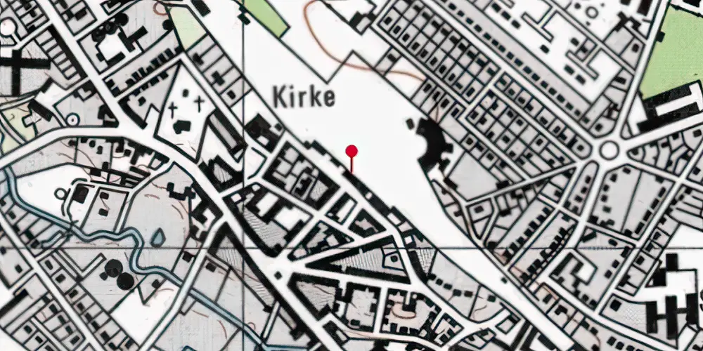 Historisk kort over Brande Station Historisk kort over Brande Station