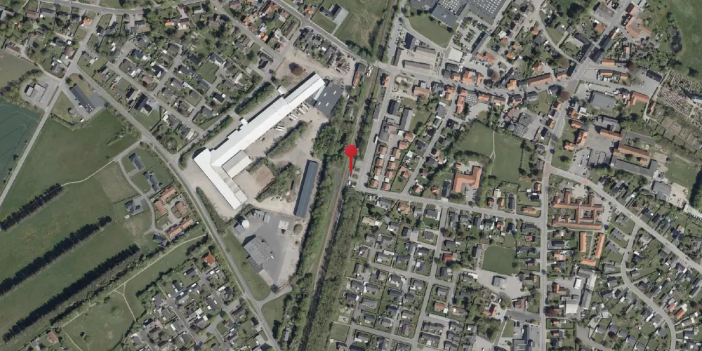 Historisk kort over Bredebro Trinbræt