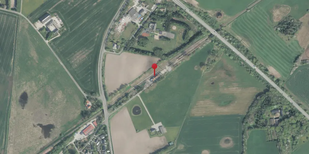 Historisk kort over Brødeskov Station Historisk kort over Brødeskov Station