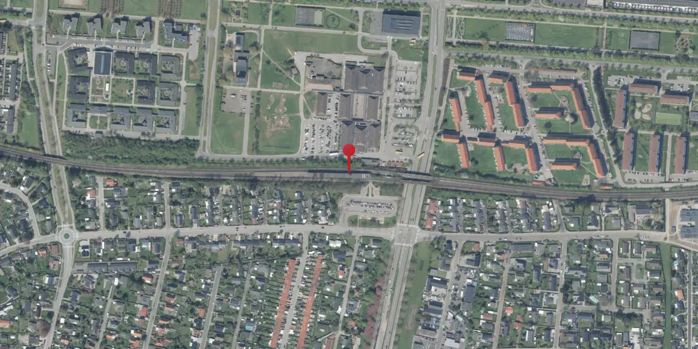 Historisk kort over Brøndby Strand S-togstrinbræt Historisk kort over Brøndby Strand S-togstrinbræt