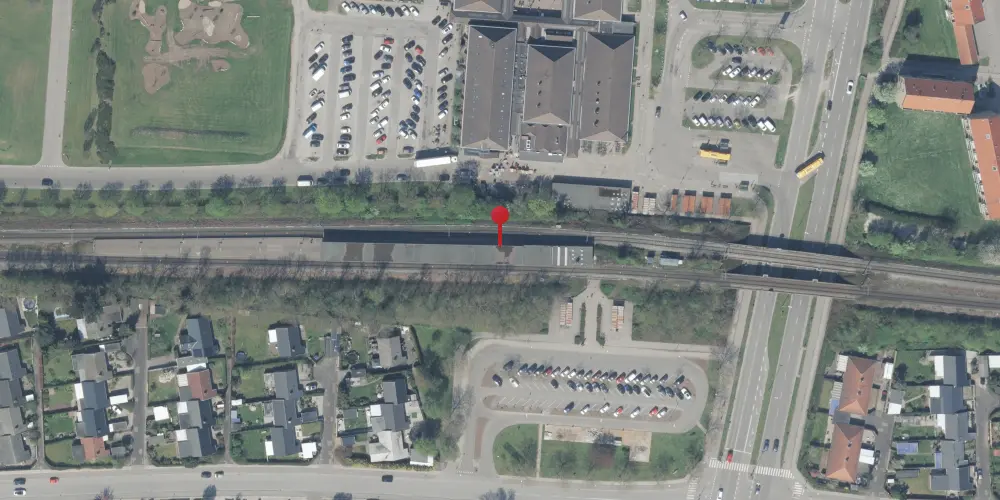 Historisk kort over Brøndby Strand S-togstrinbræt Historisk kort over Brøndby Strand S-togstrinbræt