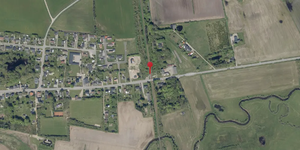 Historisk kort over Brøns Trinbræt