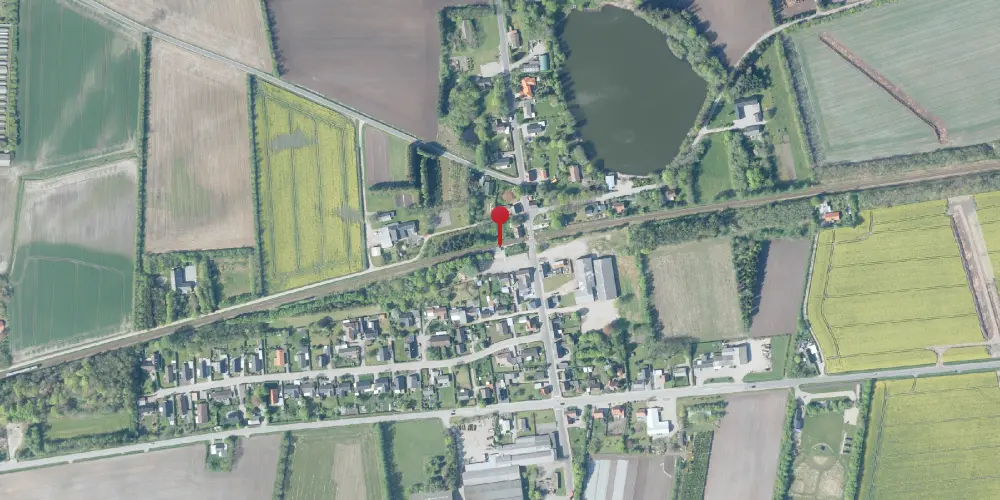 Historisk kort over Bur Trinbræt