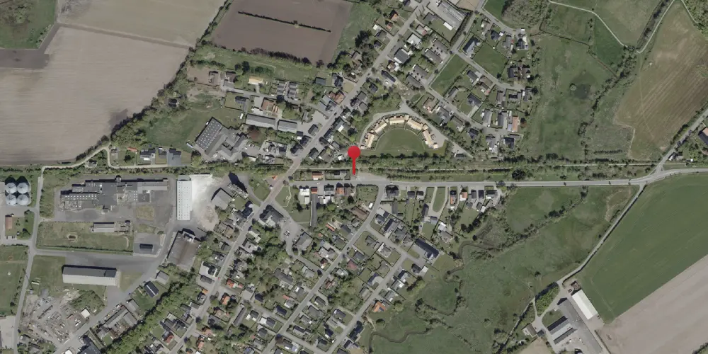 Historisk kort over Bylderup-Bov Station Historisk kort over Bylderup-Bov Station