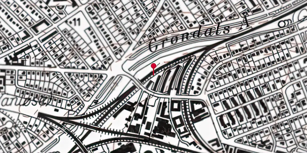 Historisk kort over C.F. Richs Vej S-togstrinbræt Historisk kort over C.F. Richs Vej S-togstrinbræt