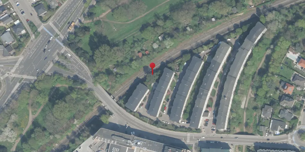 Historisk kort over C.F. Richs Vej S-togstrinbræt Historisk kort over C.F. Richs Vej S-togstrinbræt