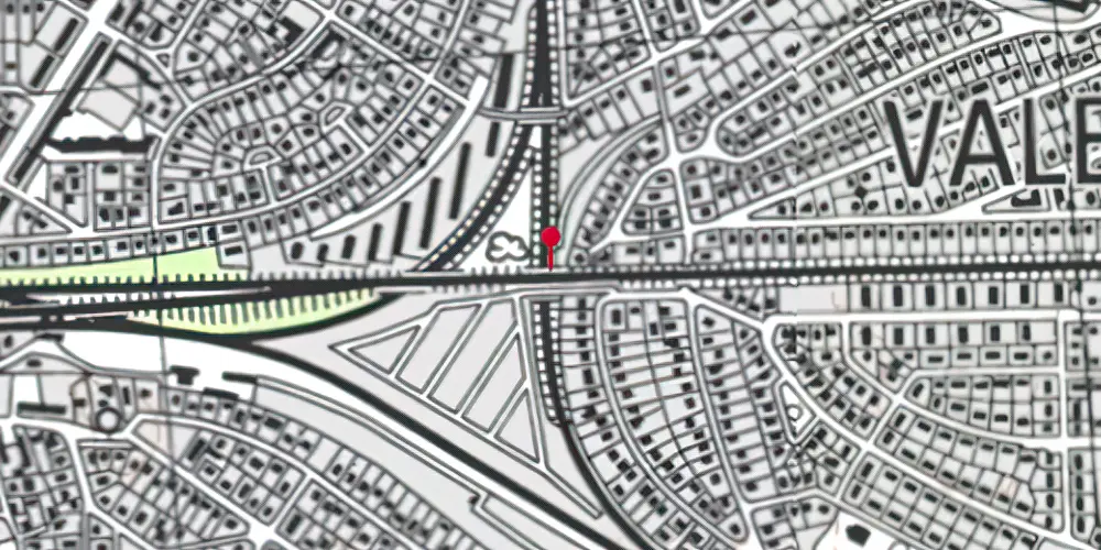 Historisk kort over Danshøj Trinbræt