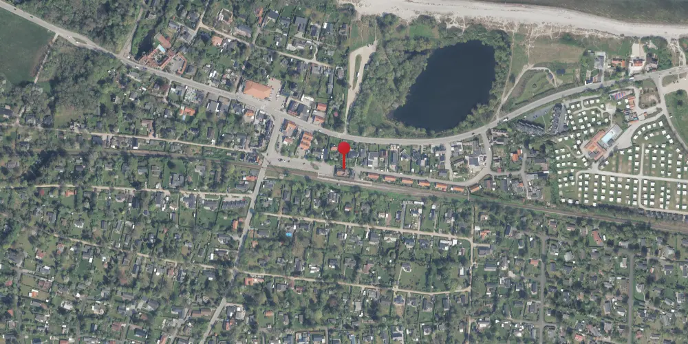 Historisk kort over Dronningmølle Station Historisk kort over Dronningmølle Station