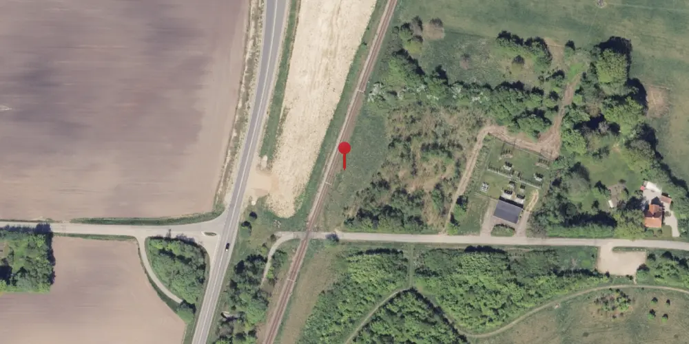 Historisk kort over Egelund Trinbræt Historisk kort over Egelund Trinbræt