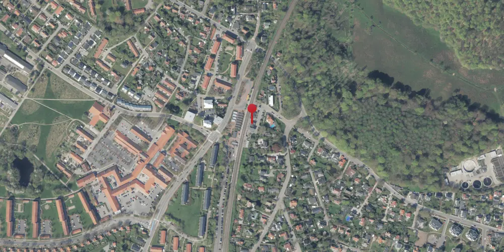 Historisk kort over Espergærde Station