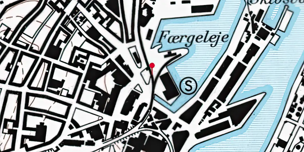 Historisk kort over Europaplads Trinbræt