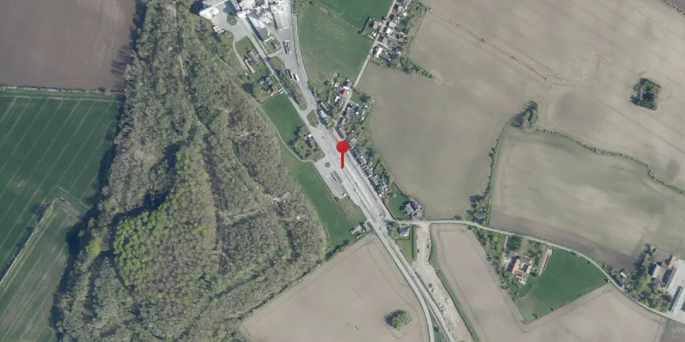 Historisk kort over Faxe Syd Trinbræt