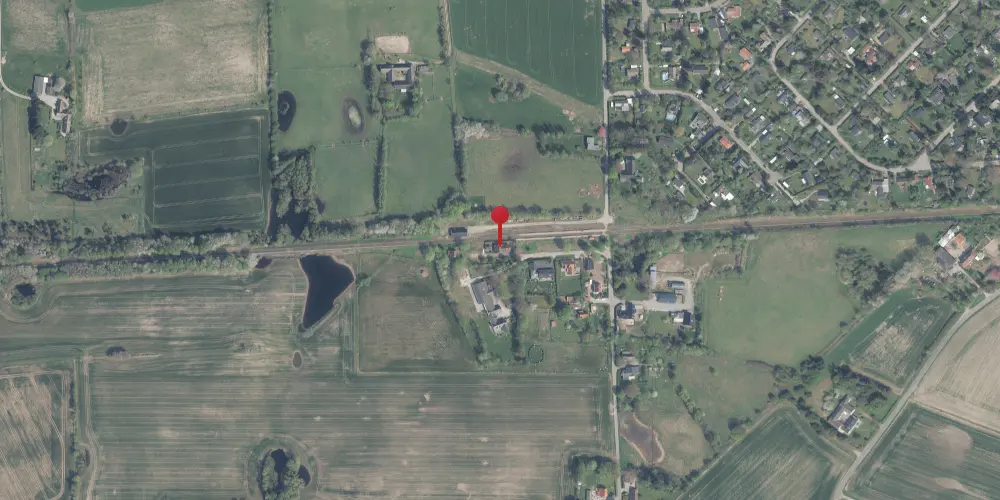 Historisk kort over Firhøj Station Historisk kort over Firhøj Station