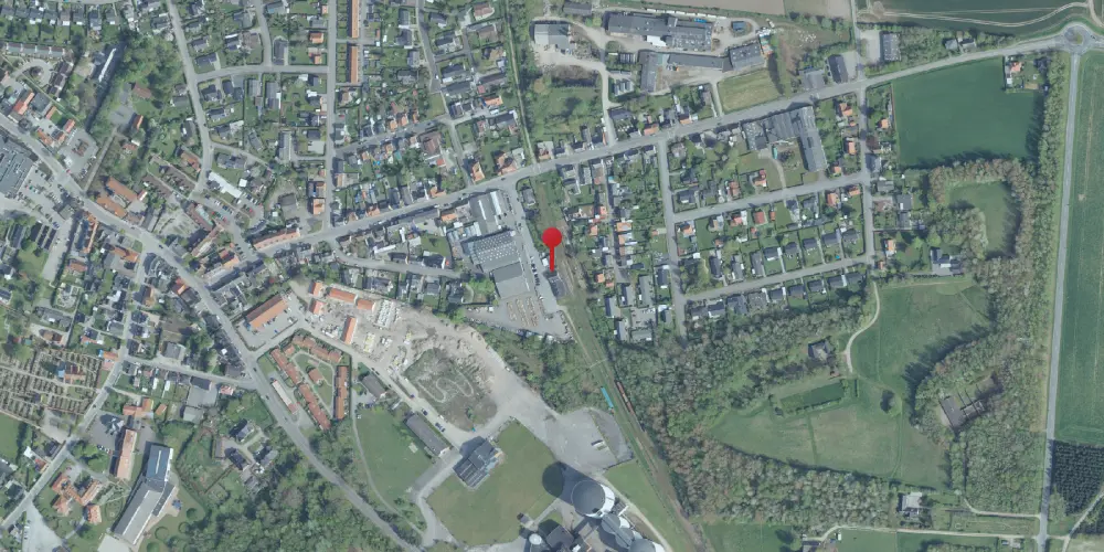 Historisk kort over Gørlev Station Historisk kort over Gørlev Station