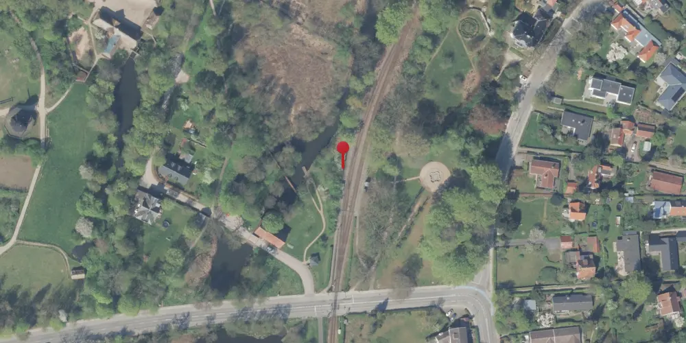 Historisk kort over Fuglevad Holdeplads Historisk kort over Fuglevad Holdeplads