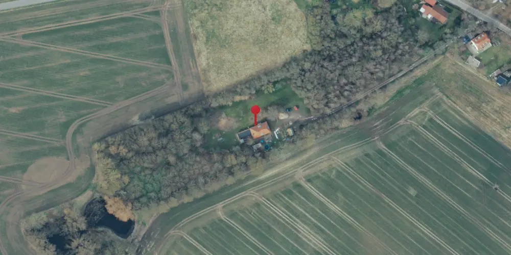 Historisk kort over Starreklinte Station