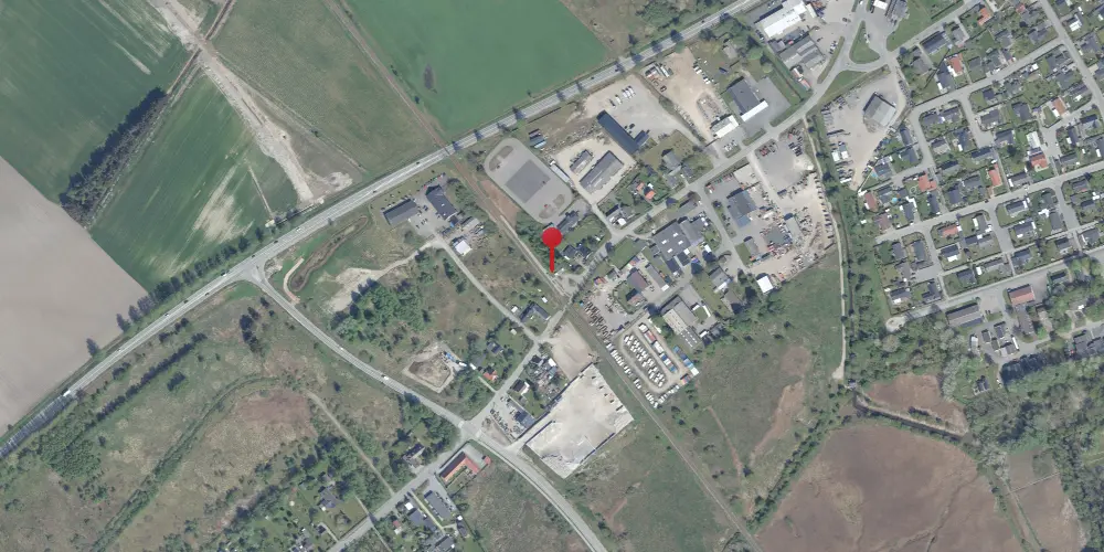 Historisk kort over Hanehoved Trinbræt