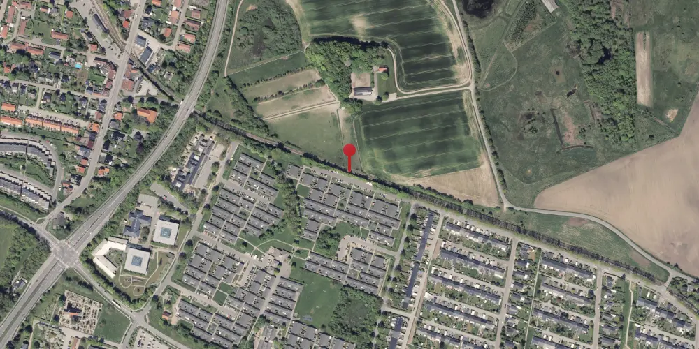 Historisk kort over Havebyen Trinbræt