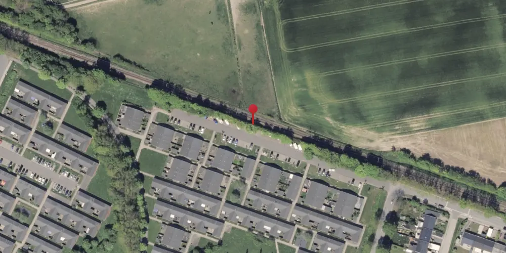 Historisk kort over Havebyen Trinbræt