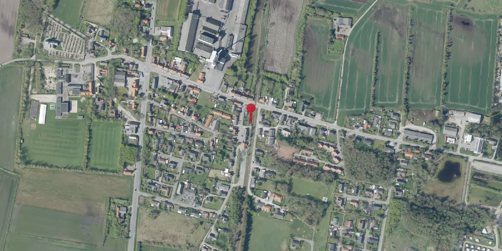 Historisk kort over Hee Trinbræt