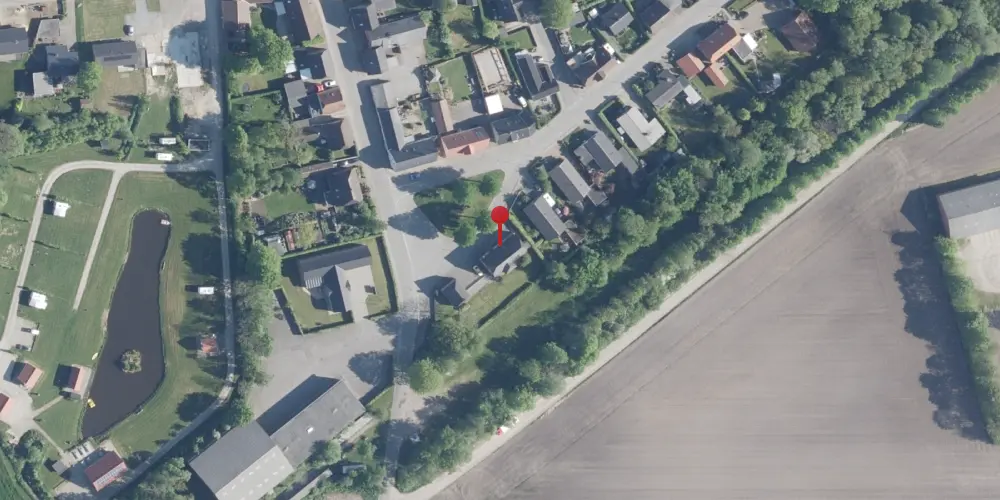 Historisk kort over Herborg Station Historisk kort over Herborg Station