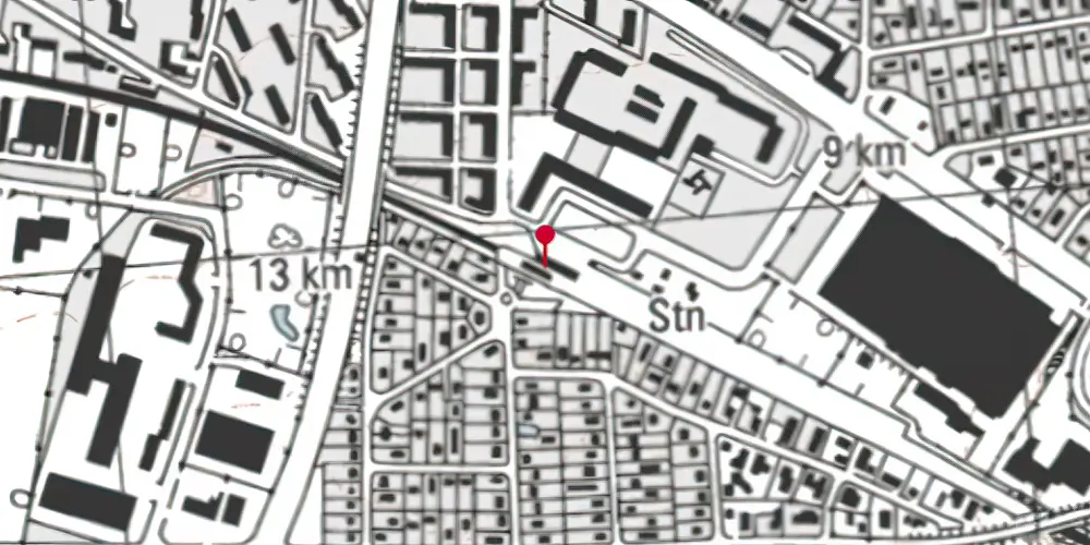 Historisk kort over Herlev Station Historisk kort over Herlev Station