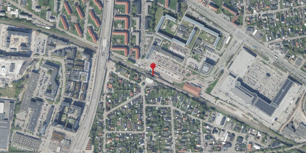 Historisk kort over Herlev Station Historisk kort over Herlev Station