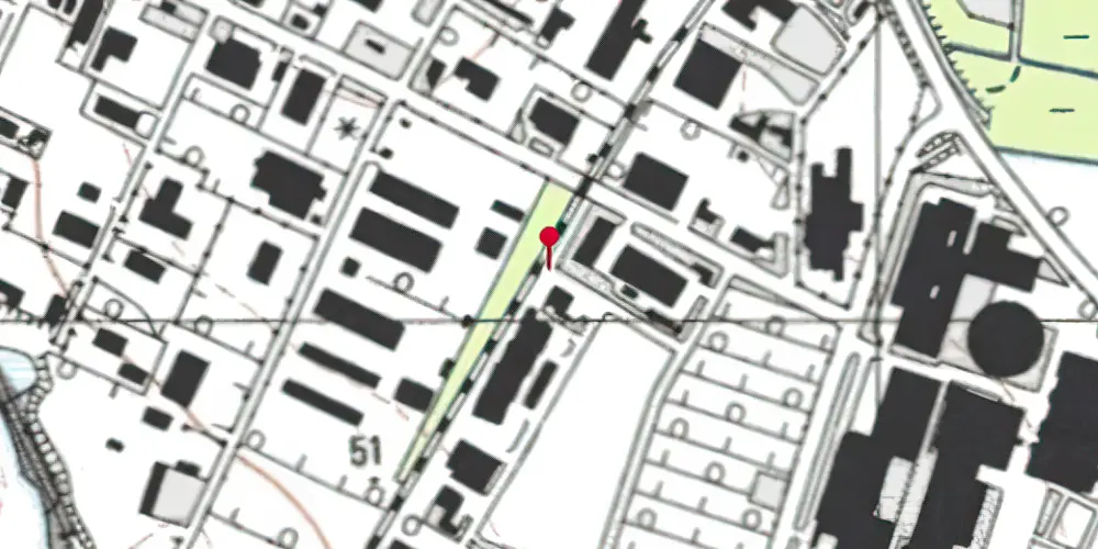 Historisk kort over Messecenter Herning Trinbræt Historisk kort over Messecenter Herning Trinbræt