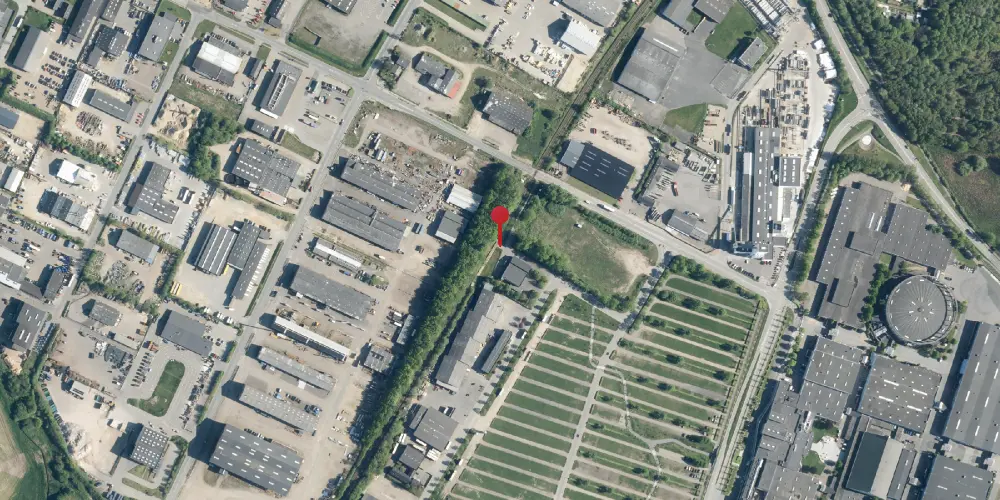 Historisk kort over Messecenter Herning Trinbræt Historisk kort over Messecenter Herning Trinbræt