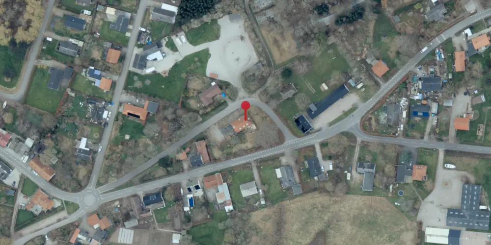 Historisk kort over Eskebjerg Station Historisk kort over Eskebjerg Station