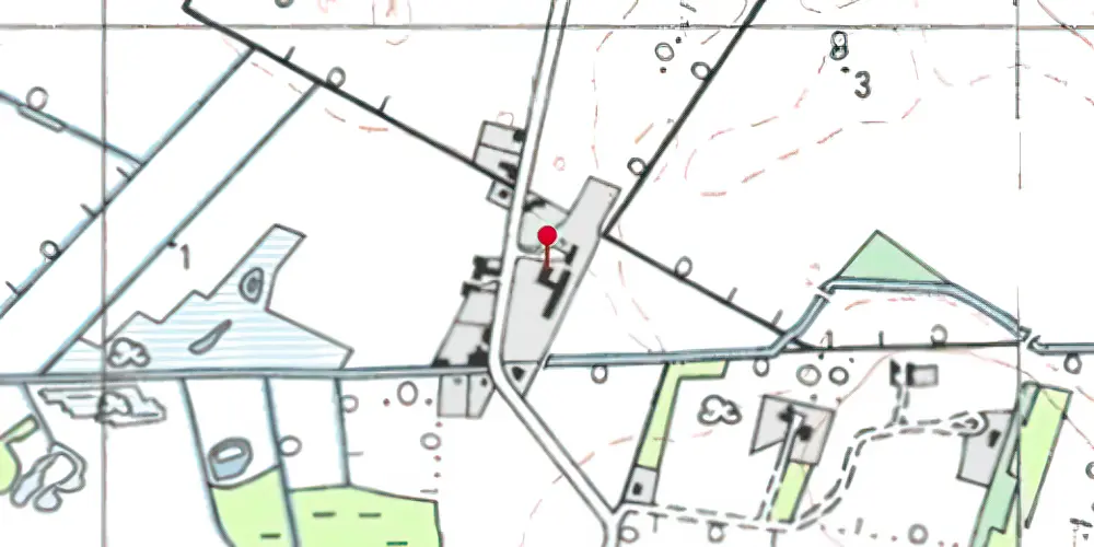 Historisk kort over Alleshave Station Historisk kort over Alleshave Station