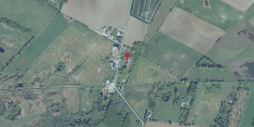 Historisk kort over Alleshave Station Historisk kort over Alleshave Station