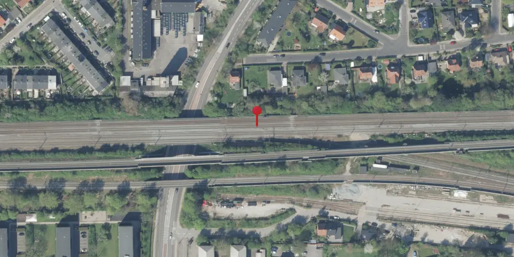 Historisk kort over Hvidovre Fjern Teknisk Station Historisk kort over Hvidovre Fjern Teknisk Station