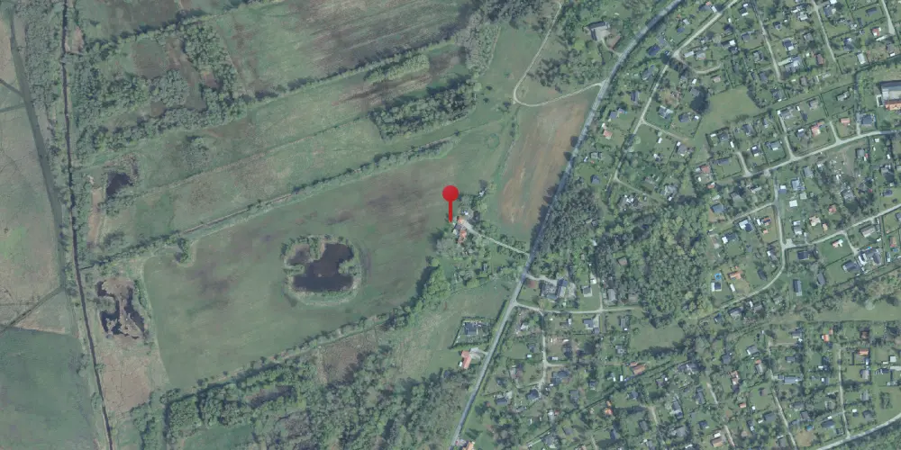 Historisk kort over Kaldred Trinbræt