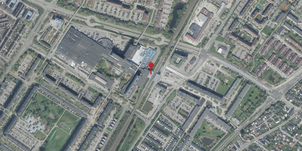 Historisk kort over Ishøj S-togsstation