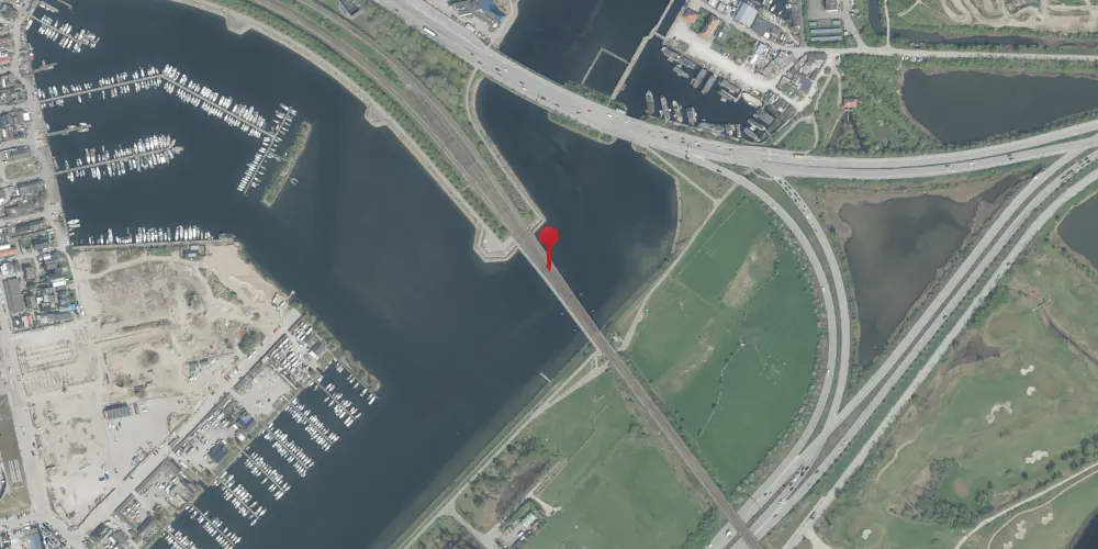 Historisk kort over Kalvebod Teknisk Station